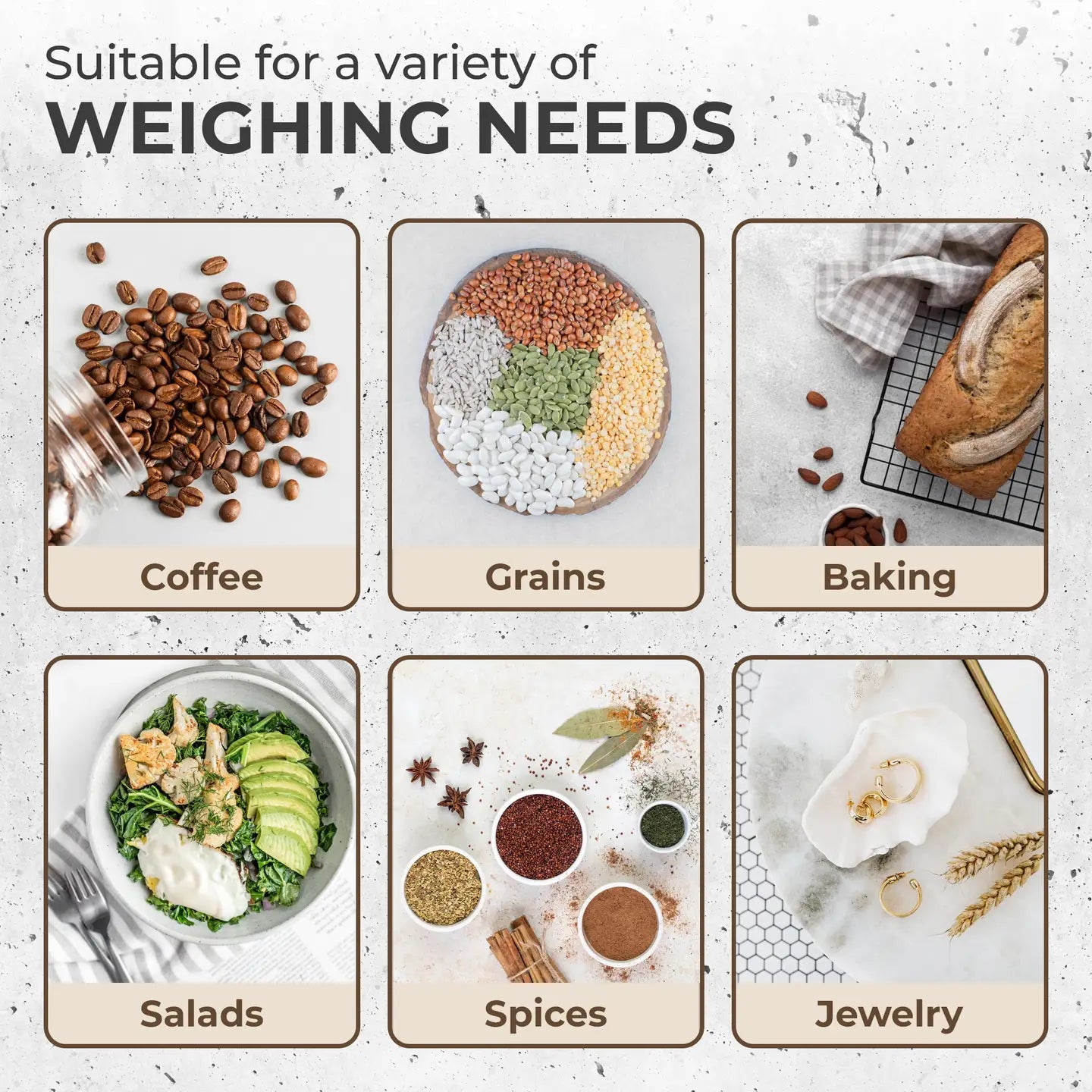 Food Scale Stainless Steel with Tare Feature -Digital