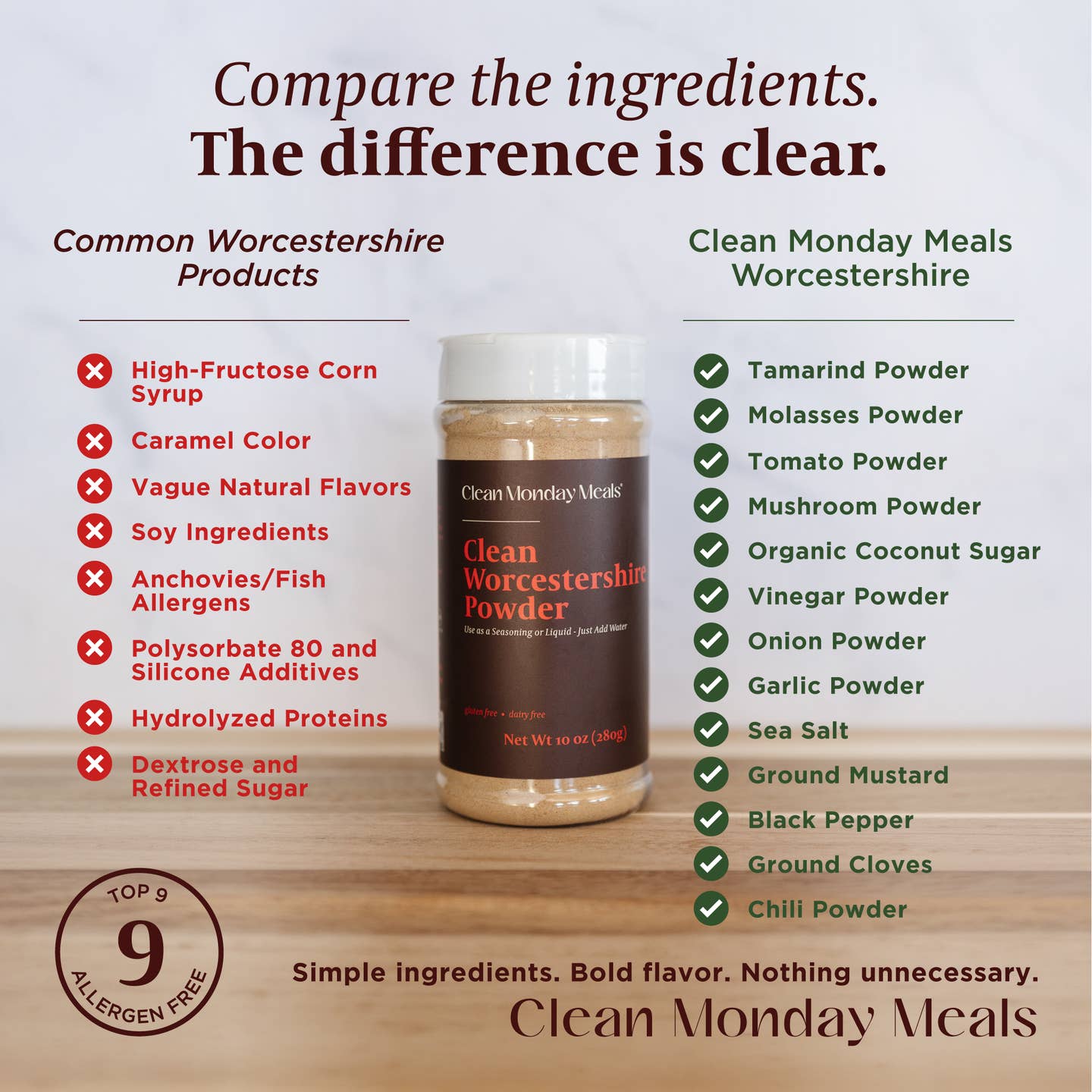 Clean Worcestershire