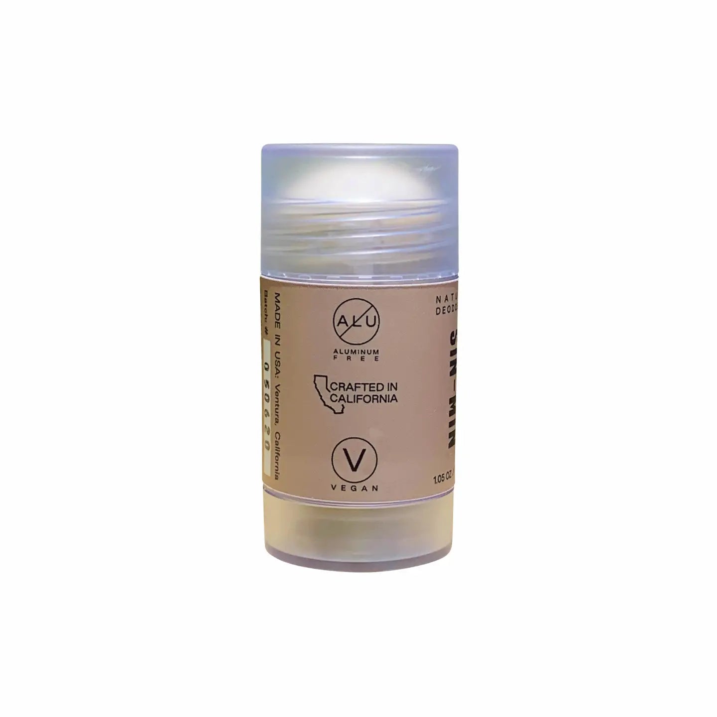Natural Deodorant - Travel Size (Sweet Cinnamon + Vanilla)