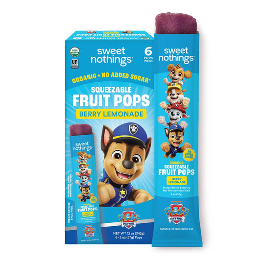 Berry Lemonade Paw Patrol Pops - Organic Fruit Popsicle
