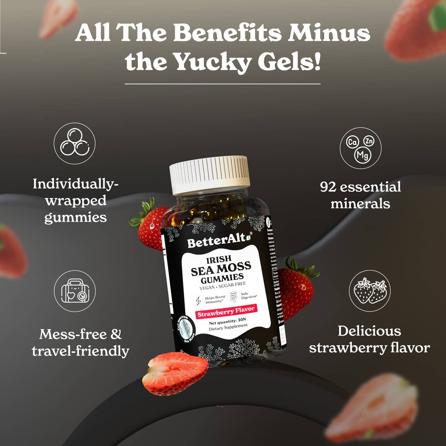 Irish Sea Moss Gummies – Energy, Focus & Immunity Support
