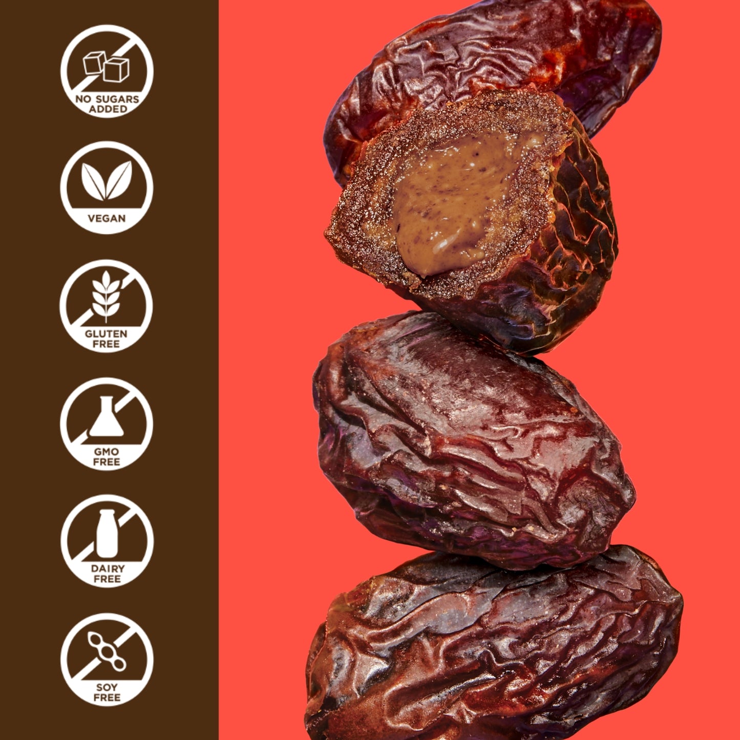 Chocolate Peanut Butter Dates