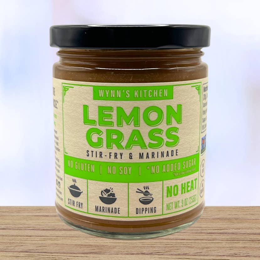 Lemongrass Stir-Fry & Marinade Sauce - No Sugar, Soy, Gluten