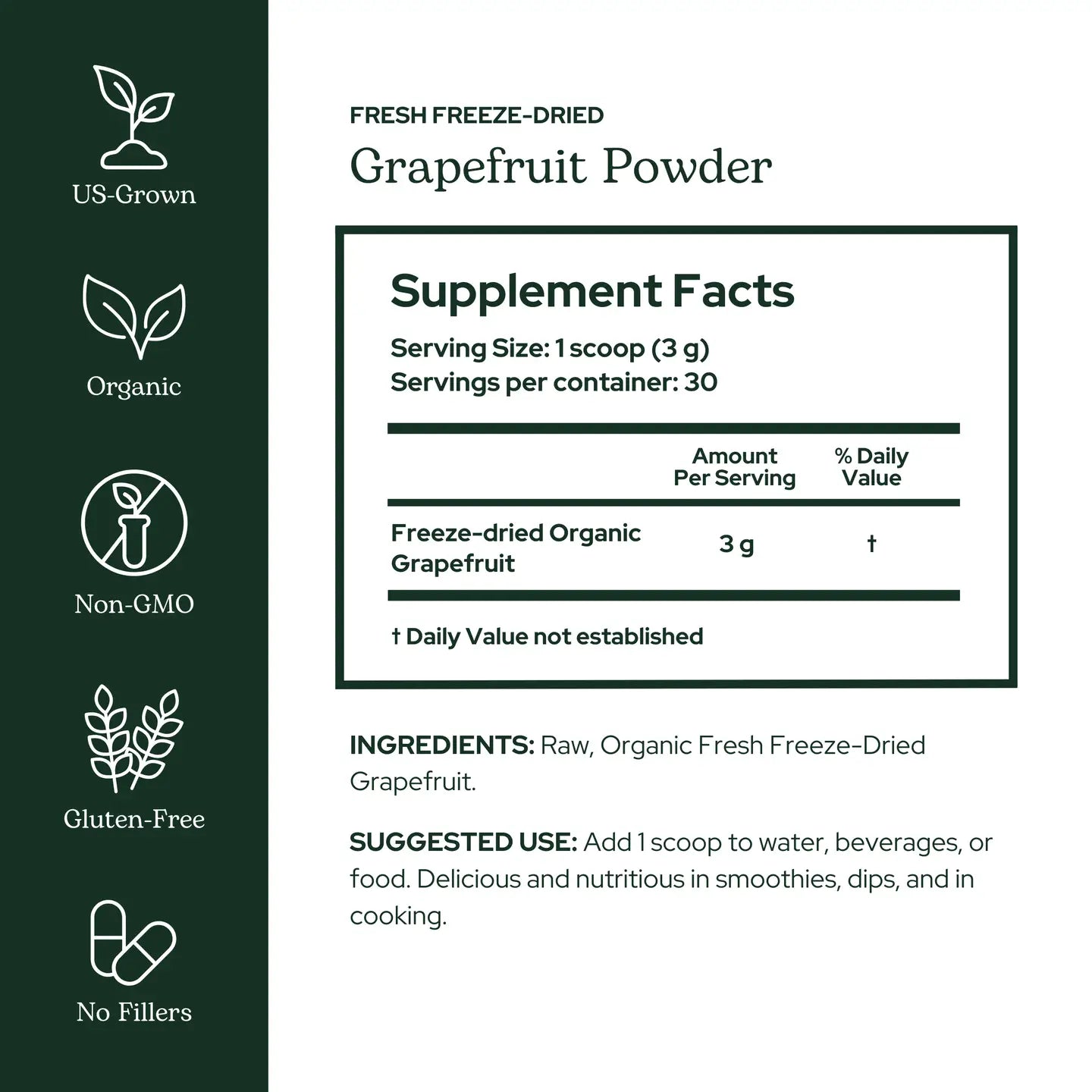 Grapefruit Powder