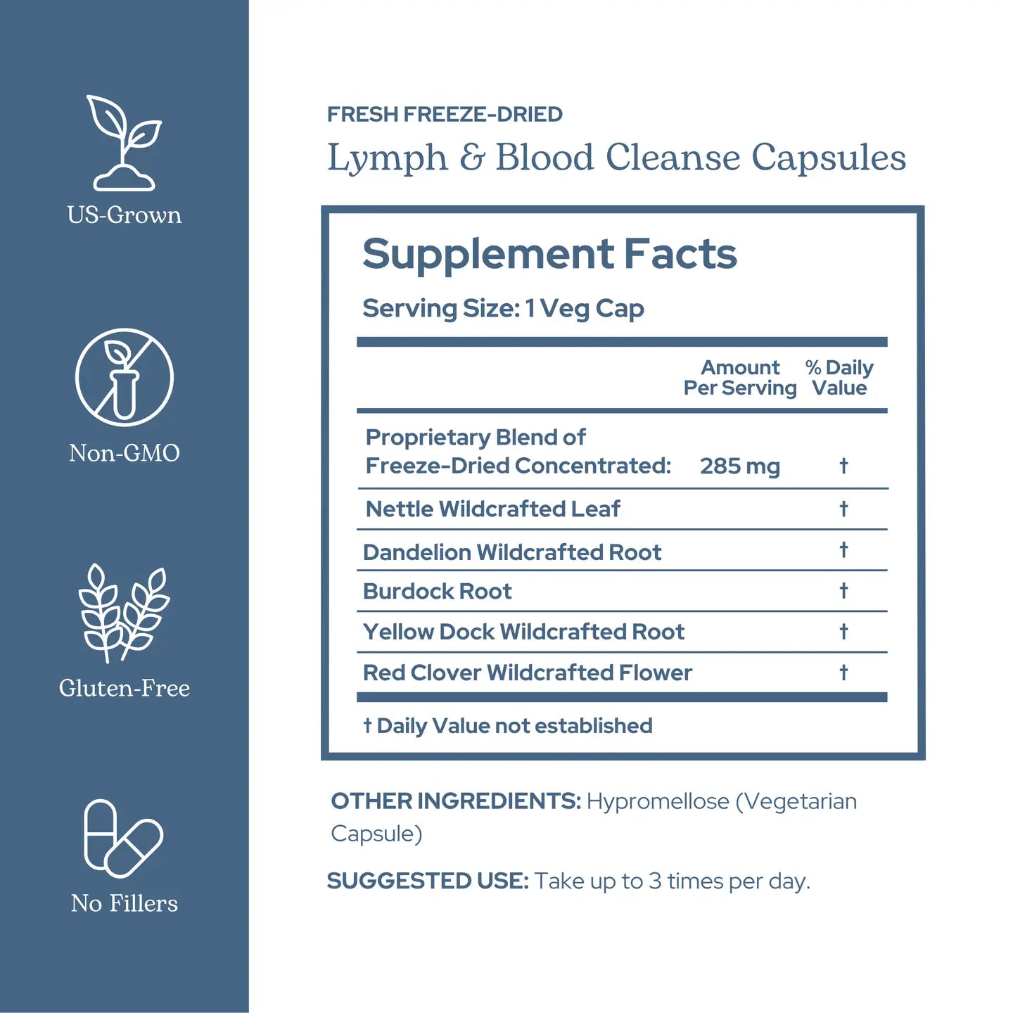 Lymph & Blood Cleanse Capsules