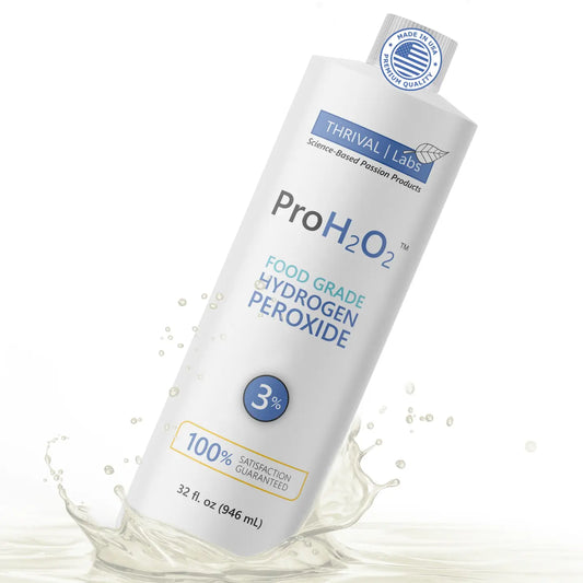 ProH2O2 3% Food Grade Hydrogen Peroxide Natural Cleaner