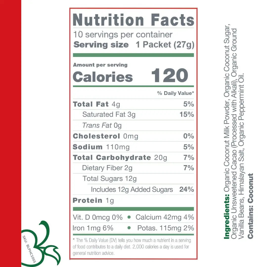 Dairy Free & Vegan Peppermint Hot Cocoa Mix