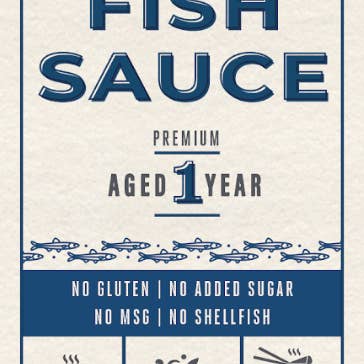 Fish Sauce- Authentic -2 Ingredients - Barrel Aged 1 Year