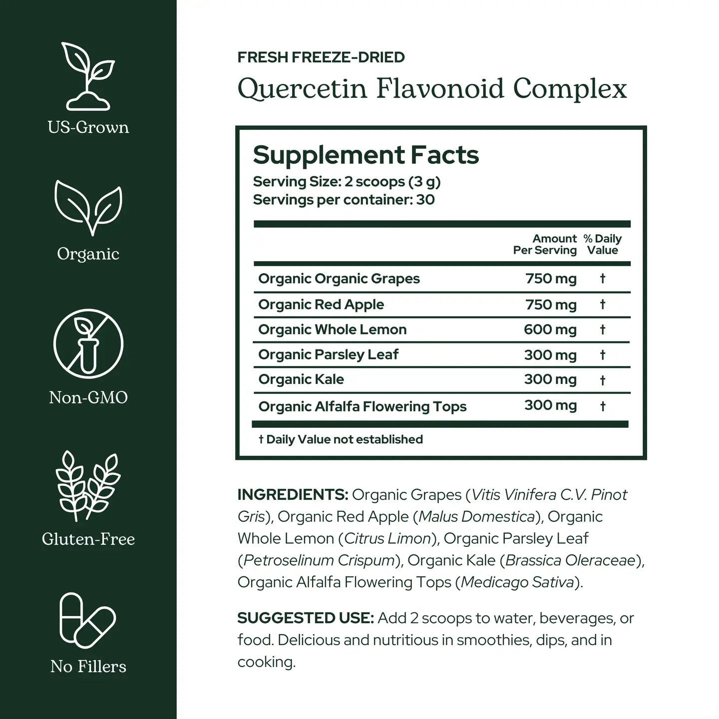 Quercetin Flavonoid Complex Powder