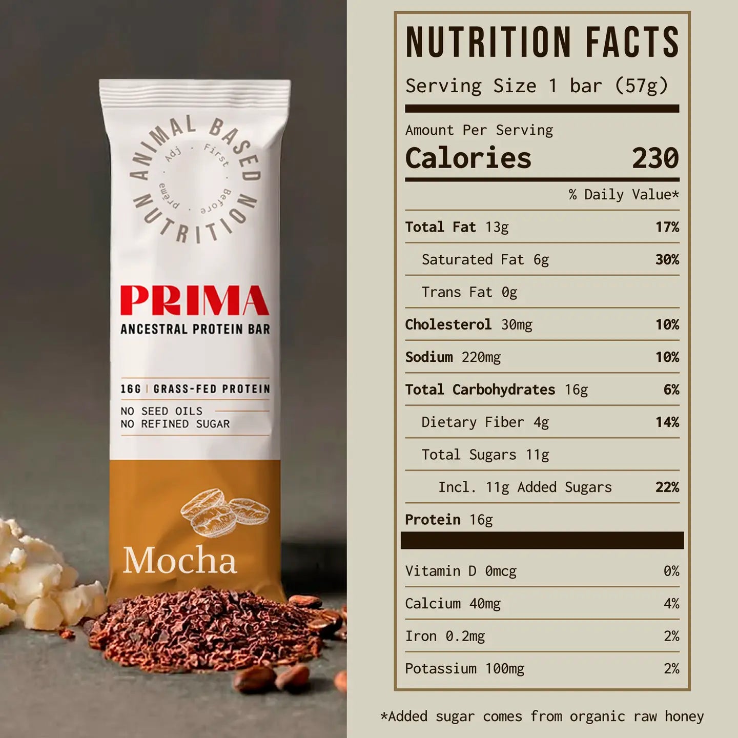 Ancestral Protein Bar - Mocha