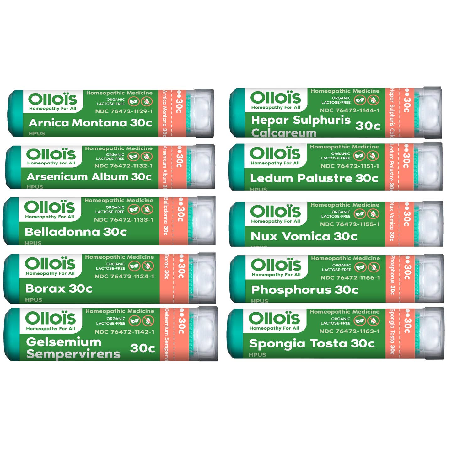 Essentials - 10 Homeopathic Remedies