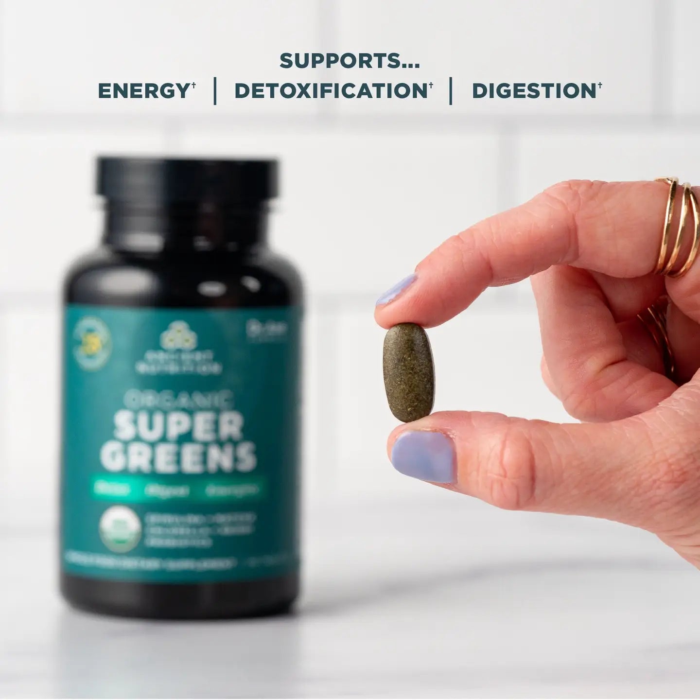 Organic Supergreens | Tablet (90 Tablets)