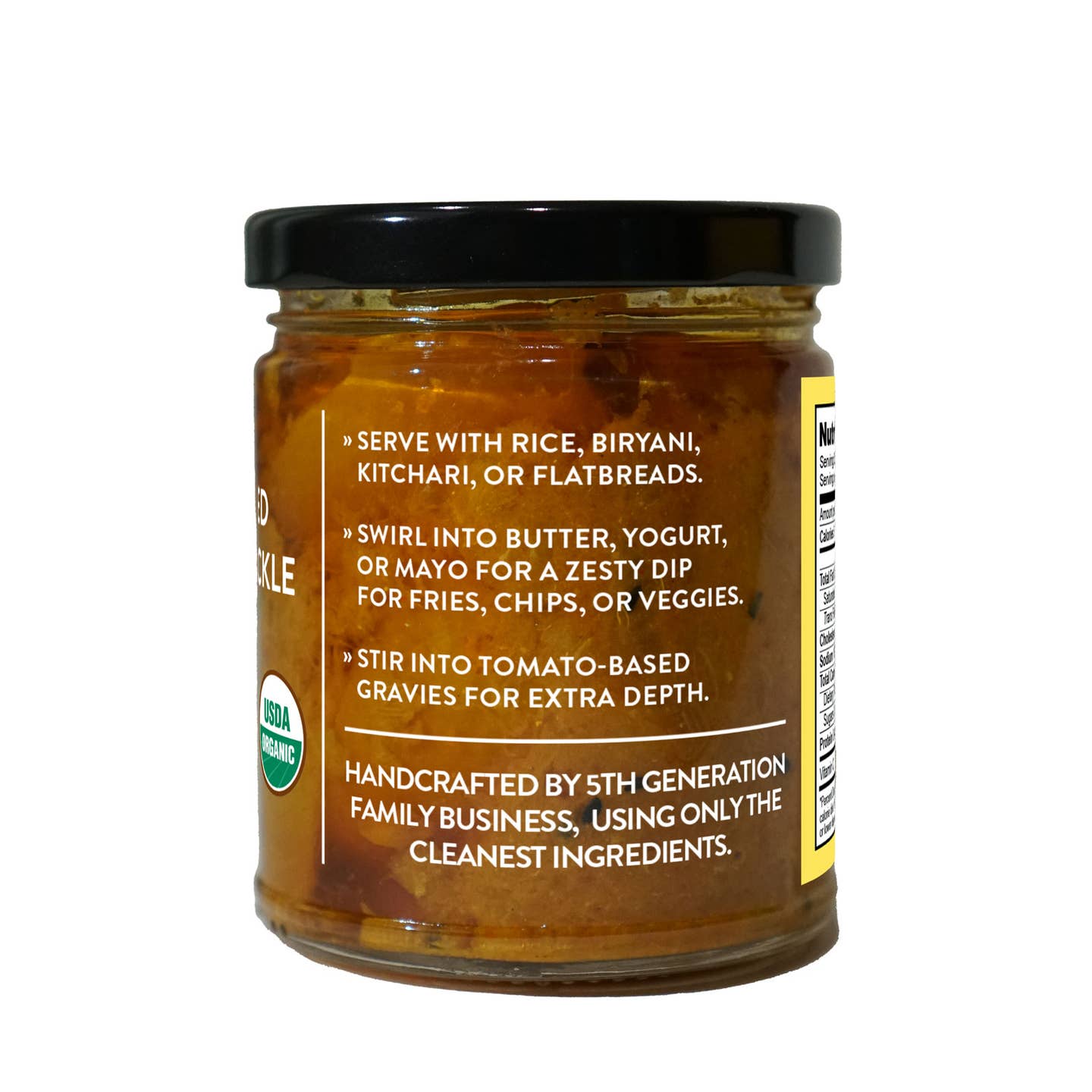 Fermented Lemon Pickle, Certified Organic - 9 oz