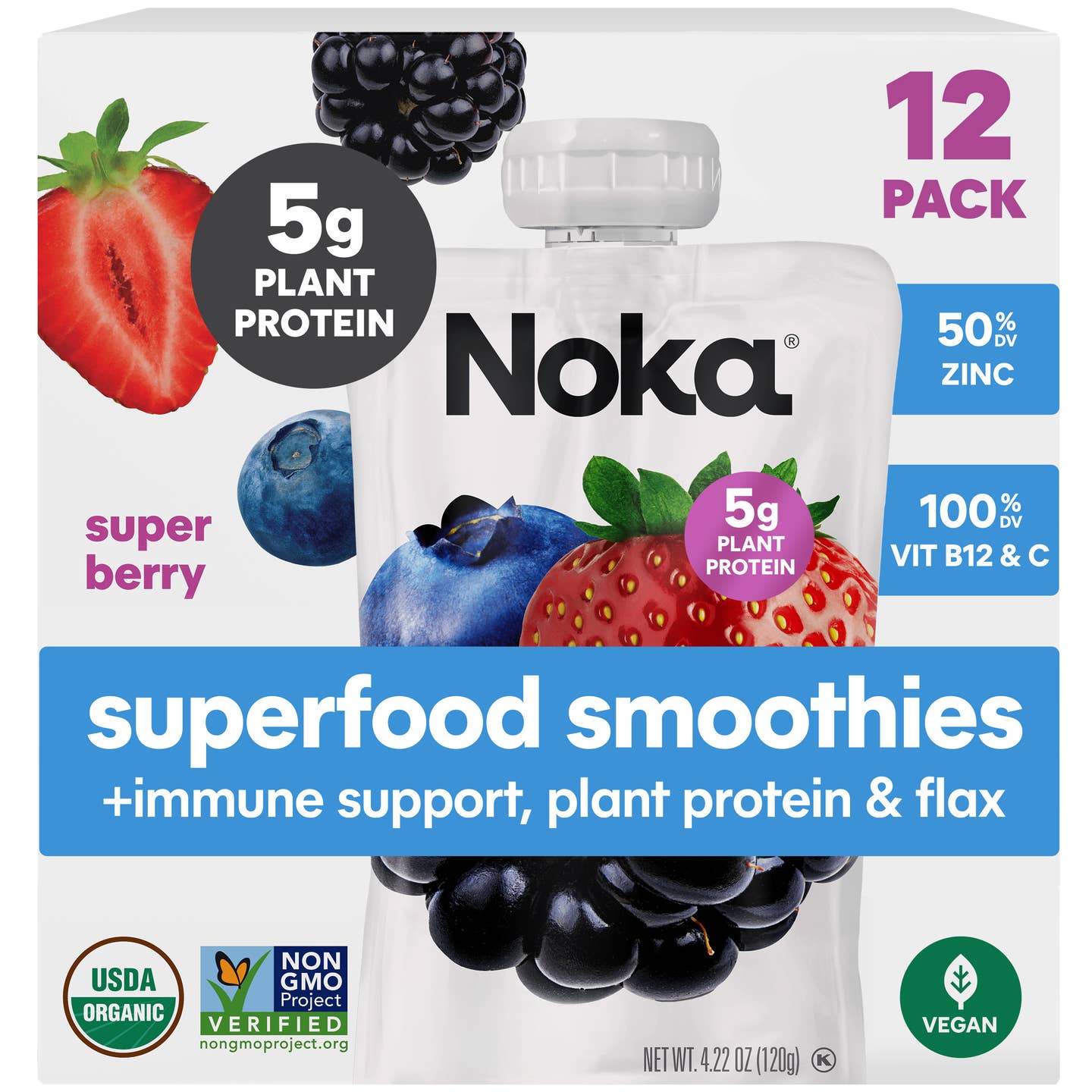 Superfood Smoothies, Super Berry + immune support