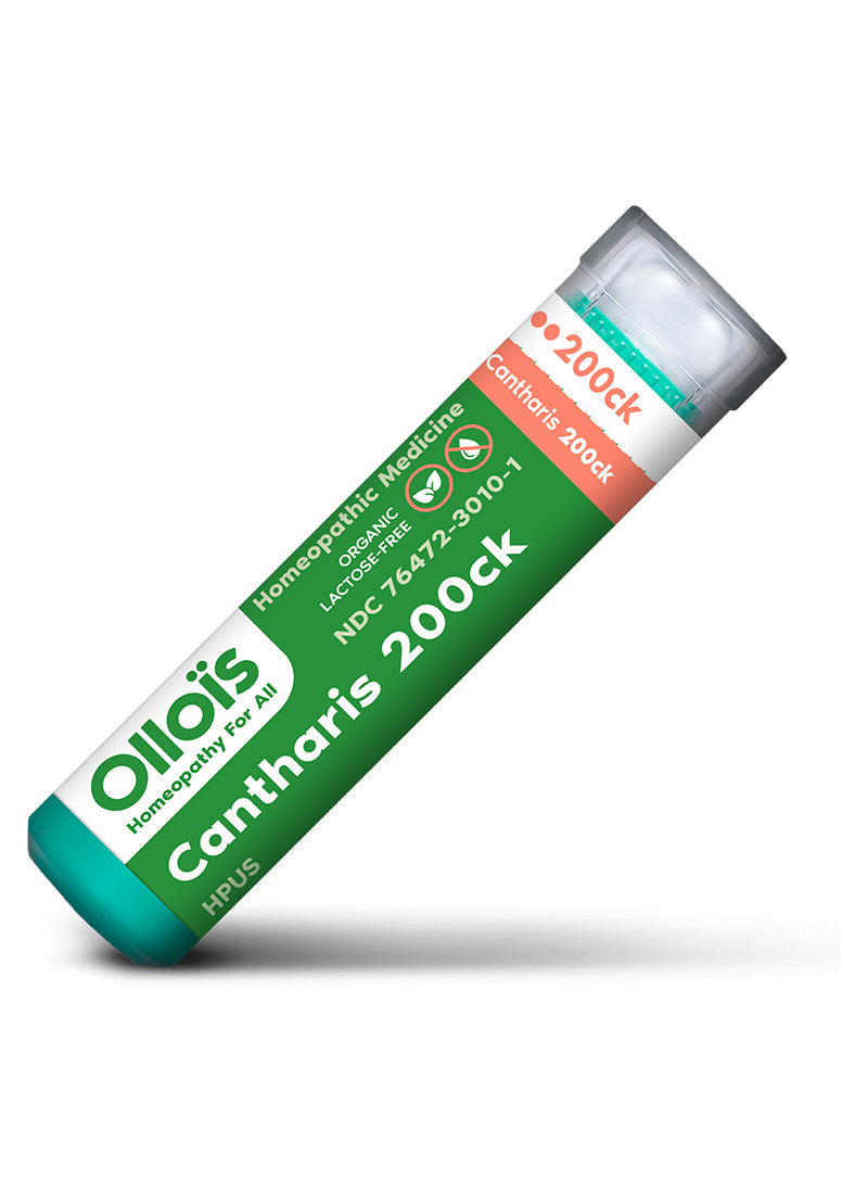 Cantharis 200ck | Burns & blisters - Bladder Irritation/Inflammation.